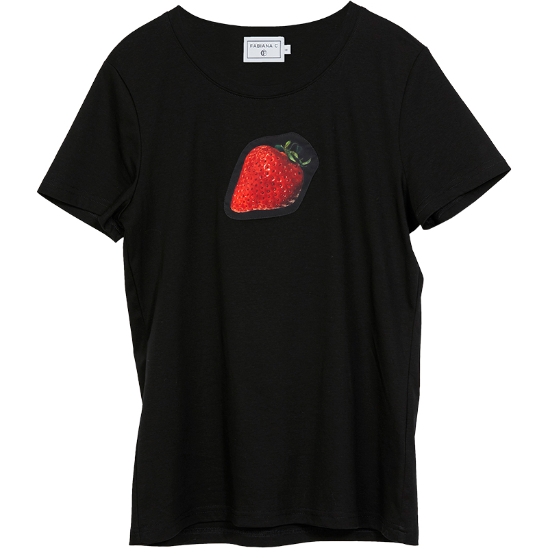 草莓美眉短袖T恤